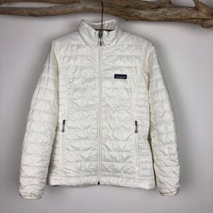 Patagonia Nano Puff Insulated Jacket. XS. White.